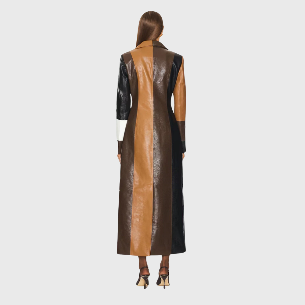 Maria | Cappotto Lungo Patchwork da Donna