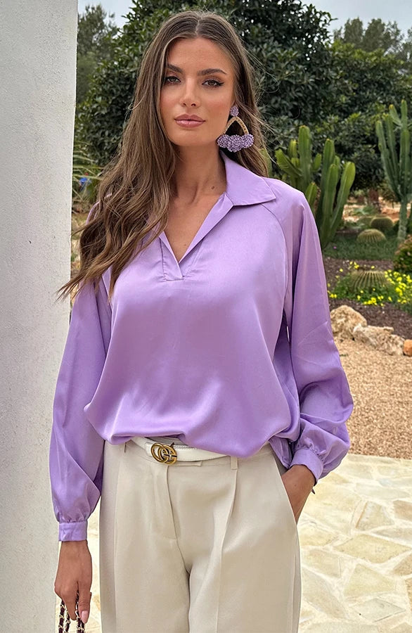 Van Laren | Eléna V-Hals Blouse
