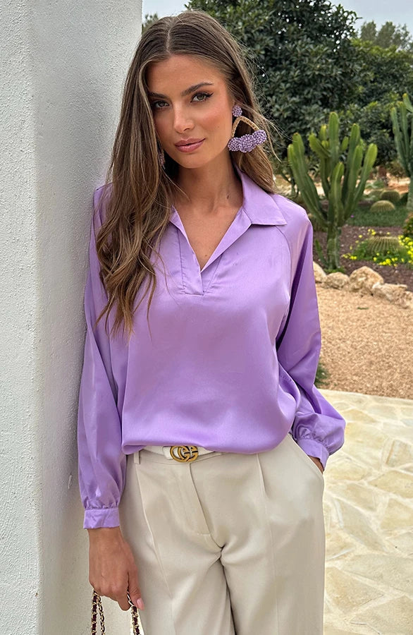 Van Laren | Eléna V-Hals Blouse