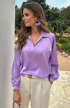 Van Laren | Eléna V-Hals Blouse