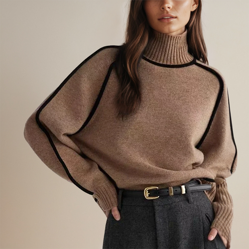 Arabélle - Maglione con Collo Alto per Donna